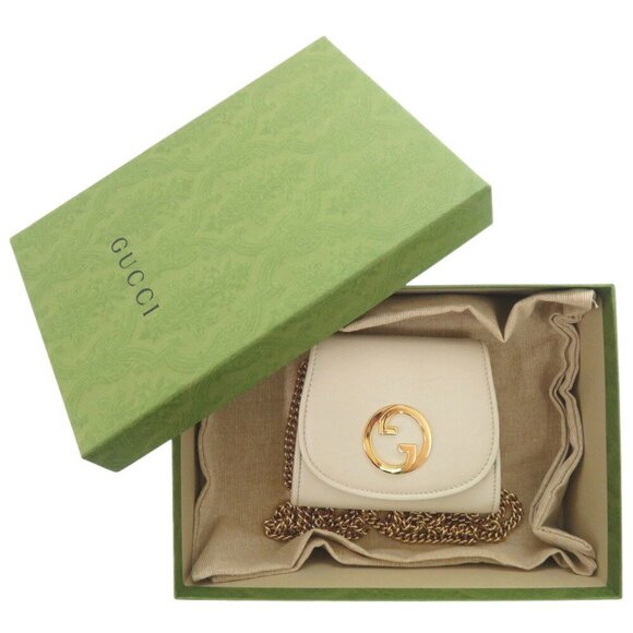 GUCCI White Leather Wallet - Picture 3 of 11